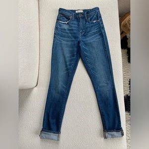 Madewell the high rise slim boy jean